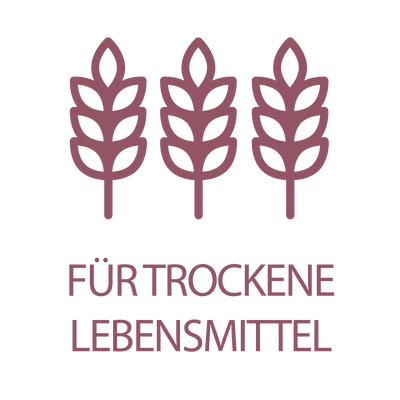 Für trockene Lebensmittel Logo