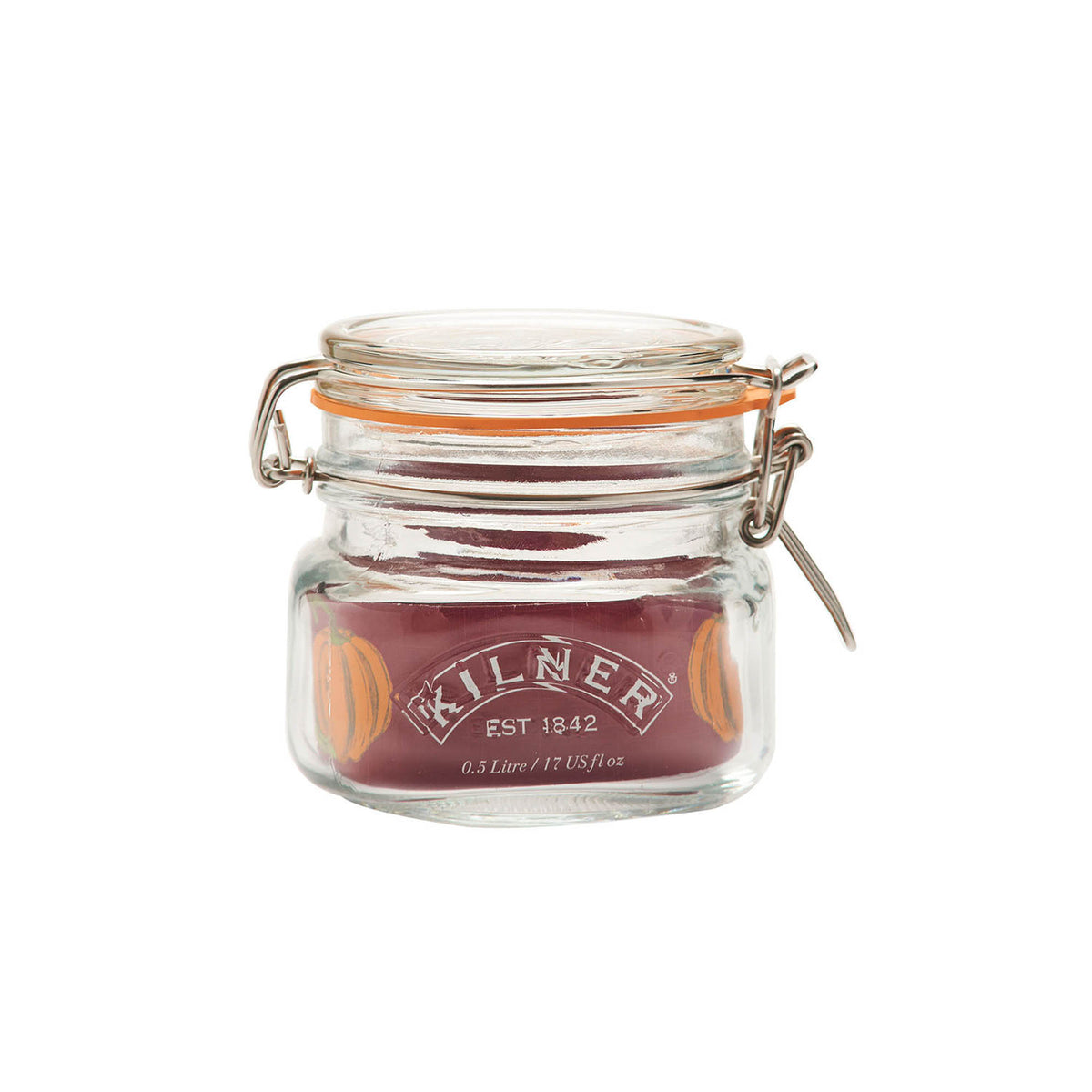 KILNER | Einkochglas, CLIP SQUARE, klar