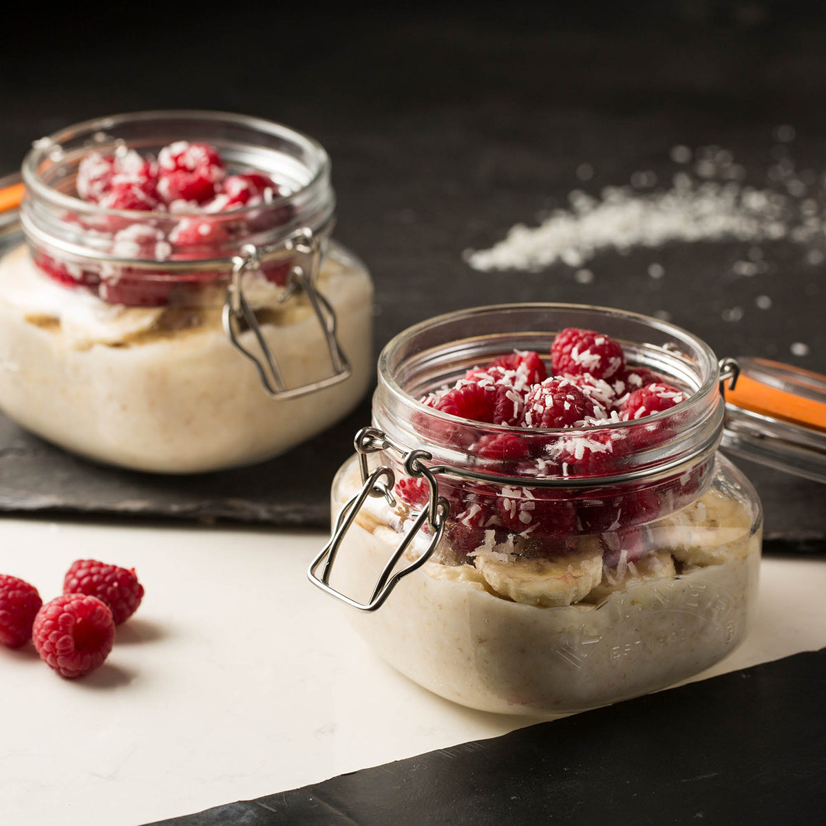 KILNER | Einkochglas, CLIP SQUARE, klar