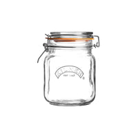 KILNER | Einkochglas, CLIP SQUARE, klar