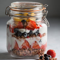 KILNER | Einkochglas, CLIP SQUARE, klar