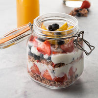 KILNER | Einkochglas, CLIP SQUARE, klar
