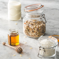 KILNER | Einkochglas, CLIP SQUARE, klar