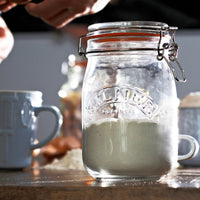 KILNER | Einkochglas, CLIP SQUARE, klar