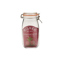 KILNER | Einkochglas, CLIP SQUARE, klar