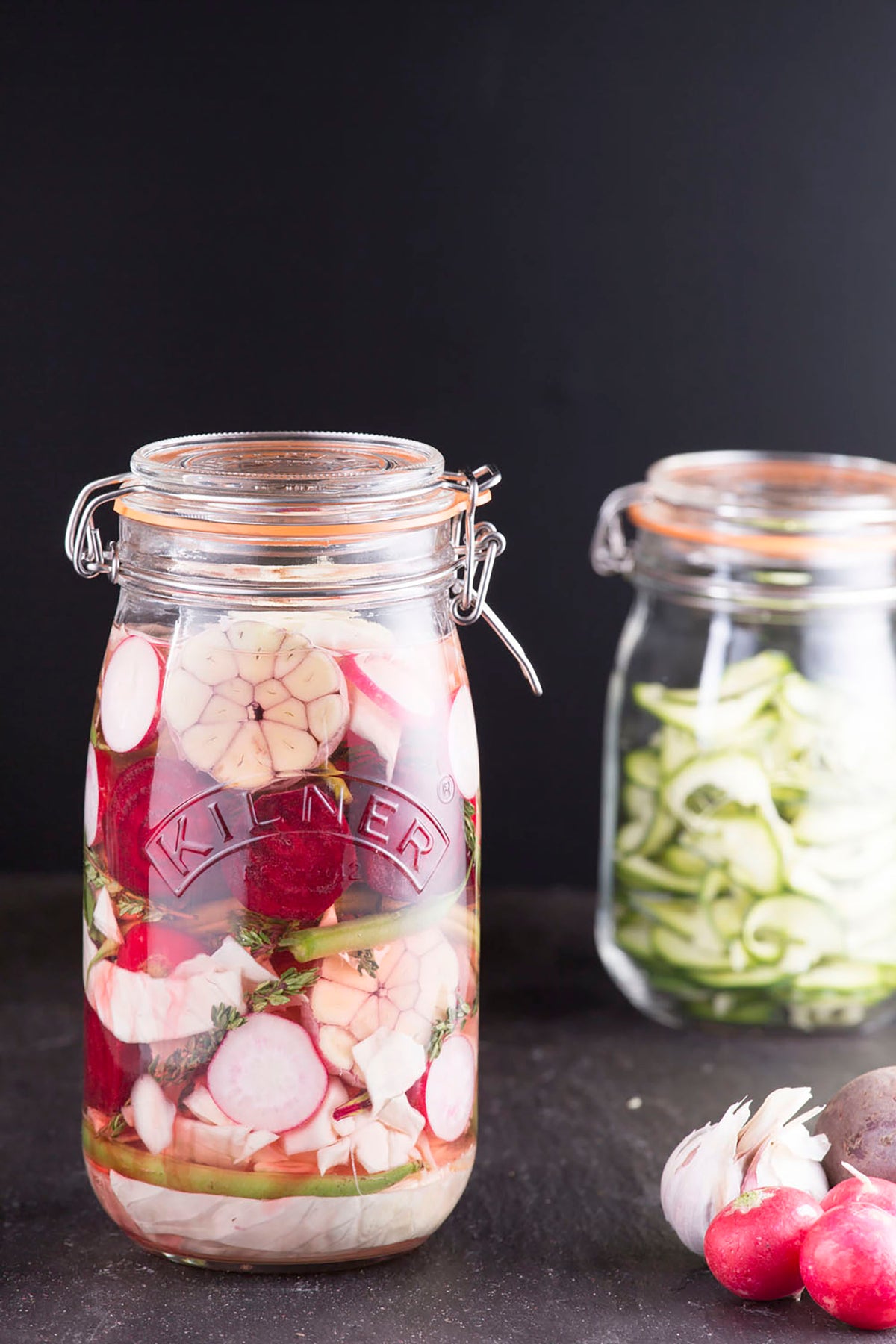 KILNER | Einkochglas, CLIP SQUARE, klar