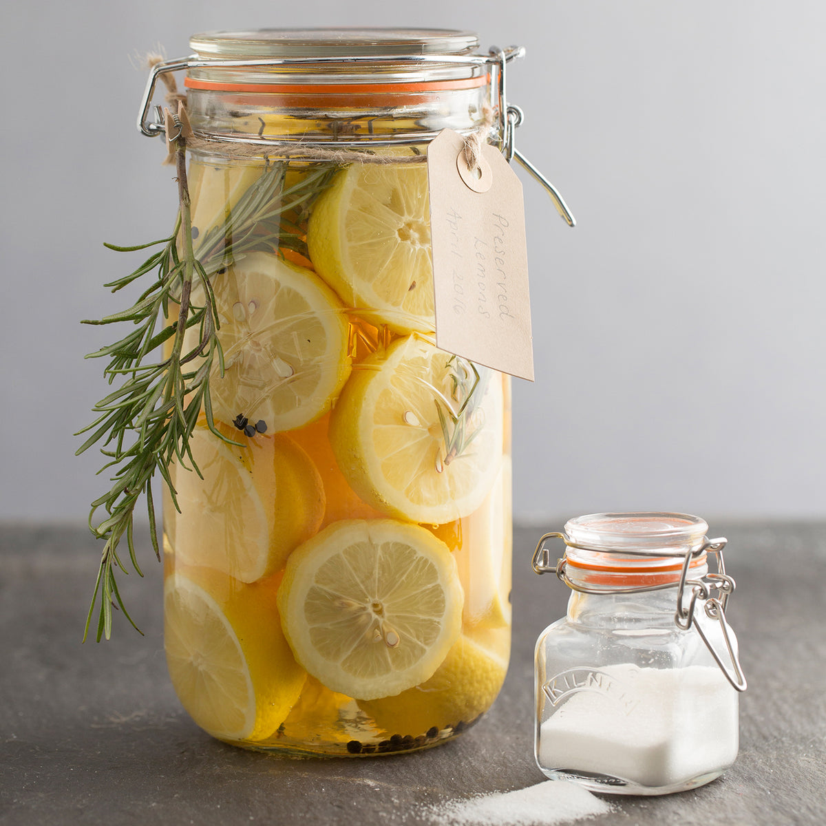 KILNER | Einkochglas, CLIP SQUARE, klar