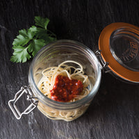 KILNER | Einkochglas, CLIP SQUARE, klar