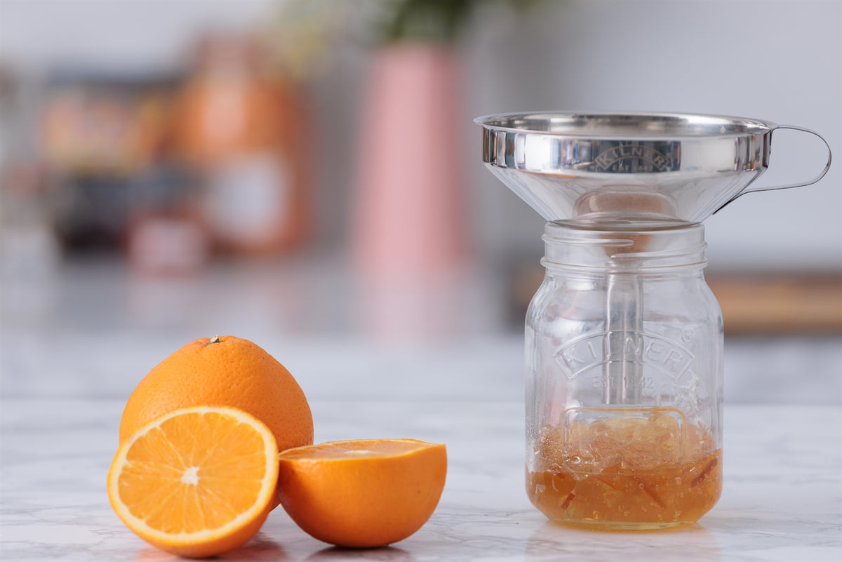 KILNER | Saft-Trichter, edelstahl, 13 cm