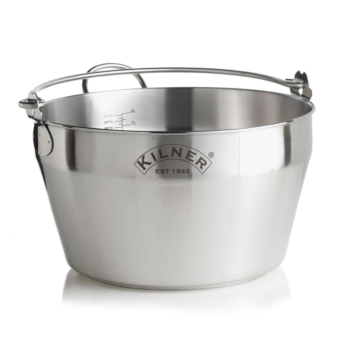 KILNER | Einkochtopf, edelstahl, 8 L