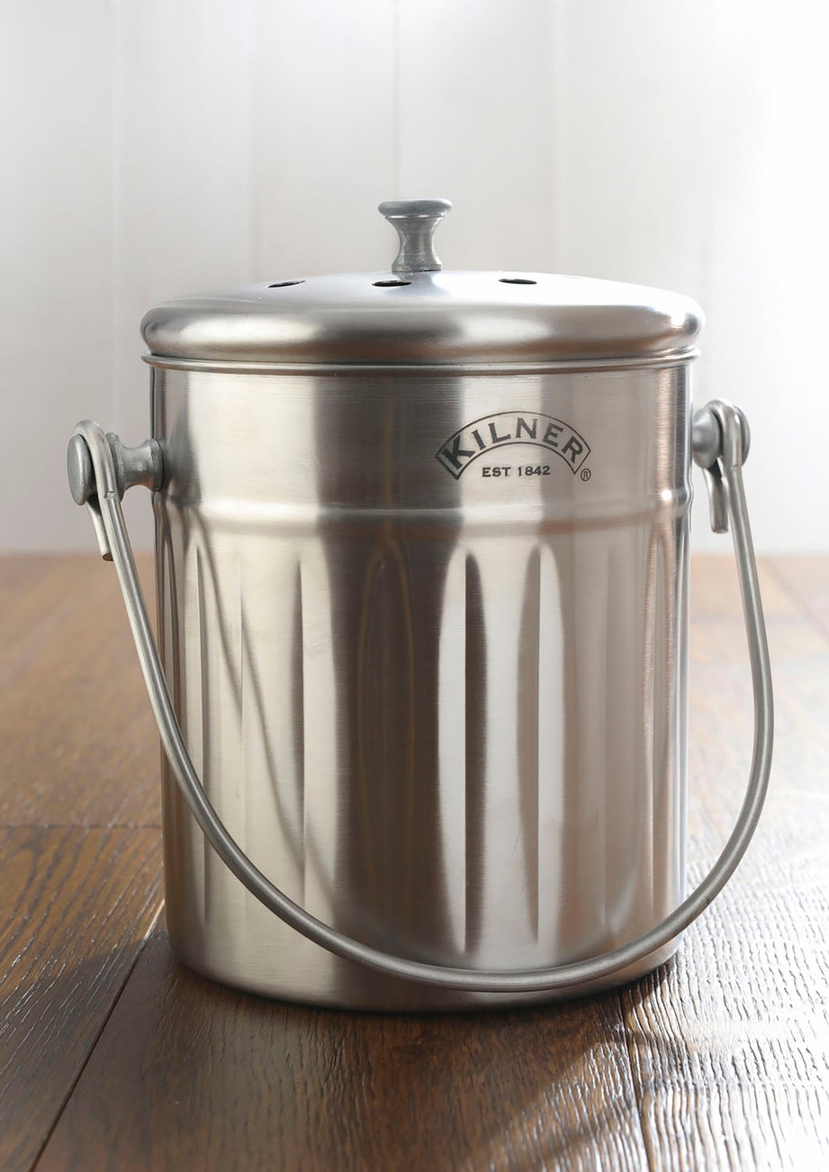 KILNER | Küchenkomposter, Edelstahl, 2 L