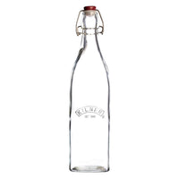 KILNER | Einkochflasche, CLIP SQUARE, klar