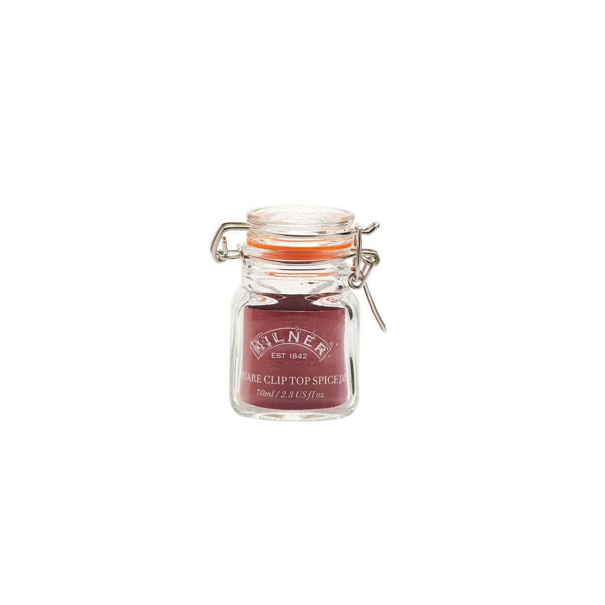 KILNER | Einkochglas, CLIP SQUARE, klar