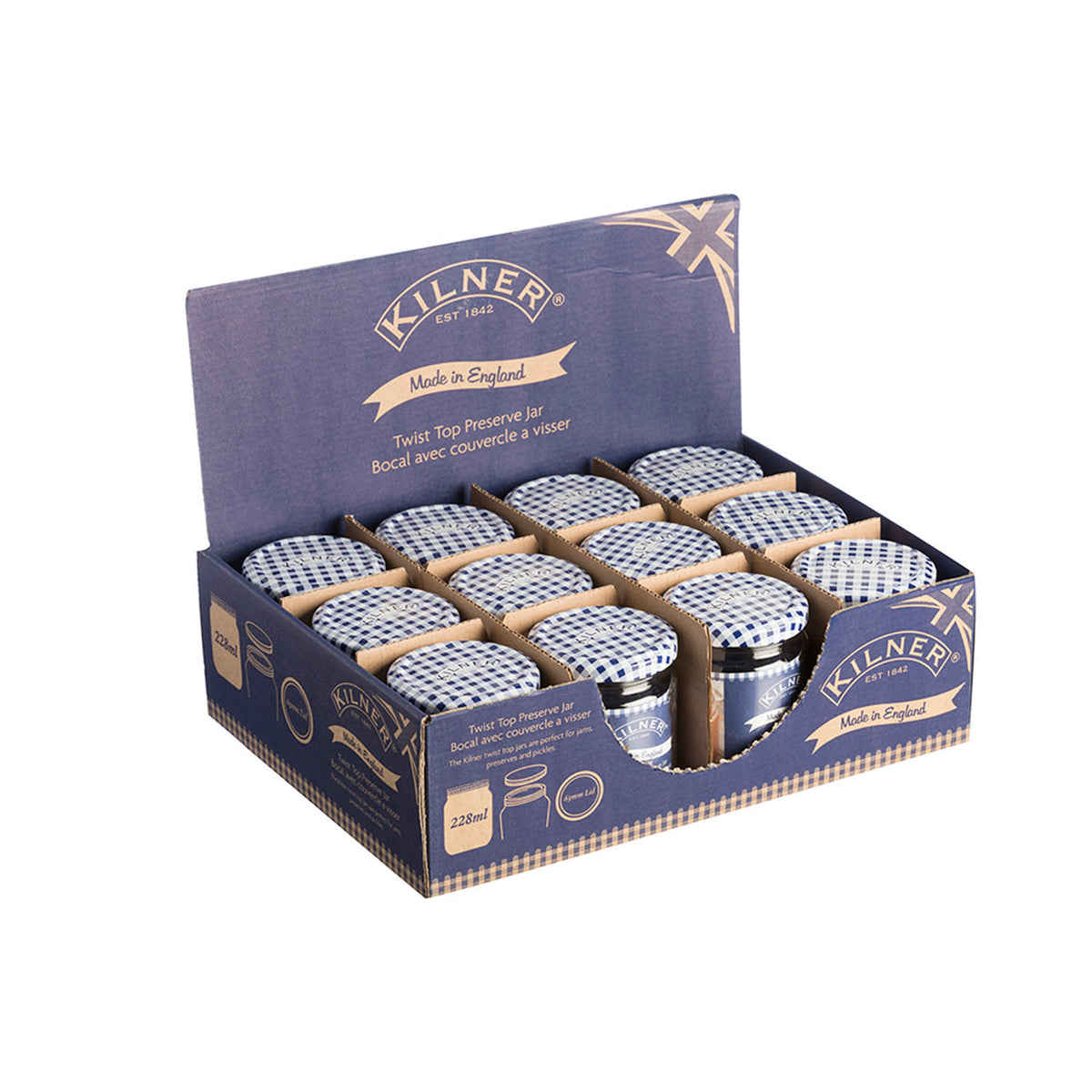 KILNER | Einkochglas, klar, 228 ml