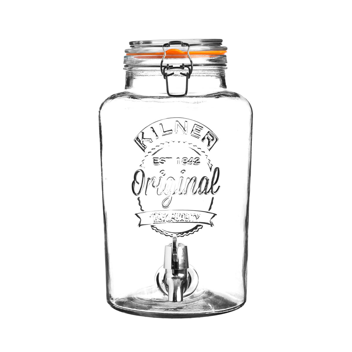 KILNER | Getränkespender, ROUND, klar, 8 L