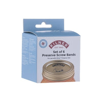KILNER | Einkochverschluss, metall, 6er-Set