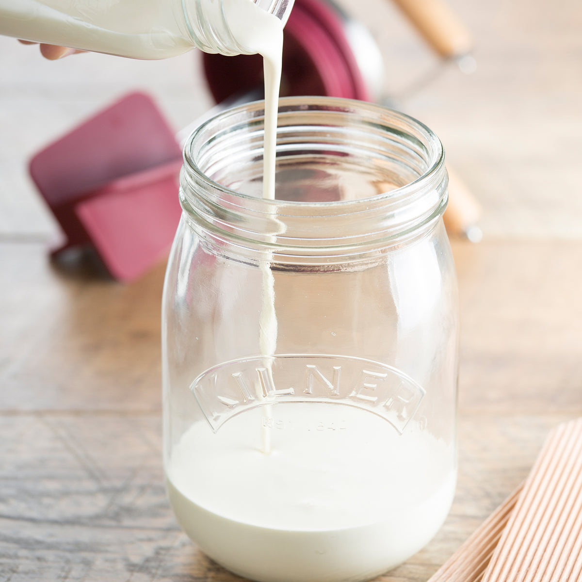 KILNER | Butterfass, BUTTER, klar, 1000 ML