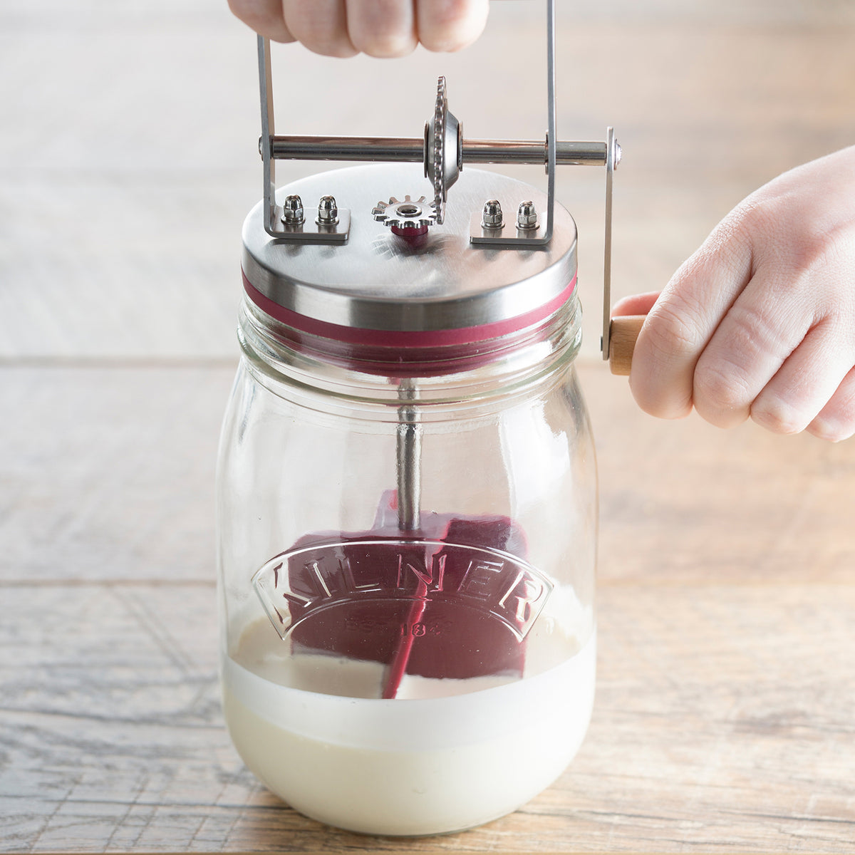 KILNER | Butterfass, BUTTER, klar, 1000 ML