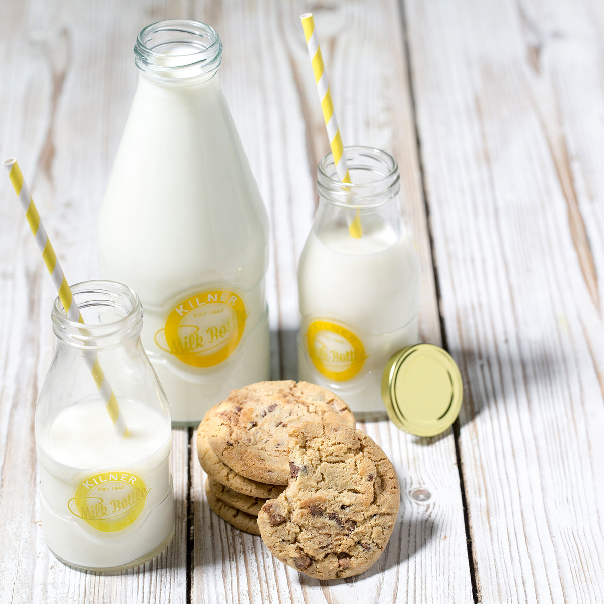 KILNER | Glasflasche, MILK