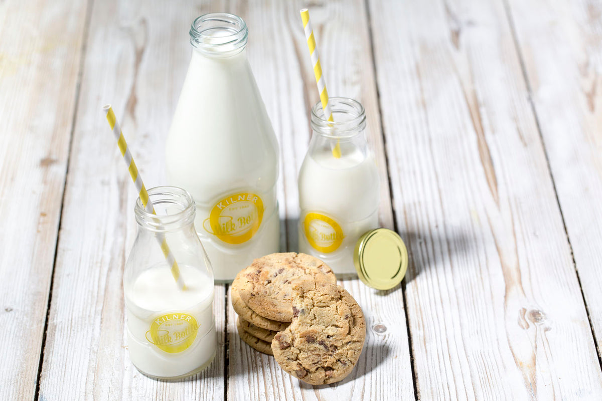 KILNER | Glasflasche, MILK