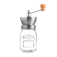 KILNER | Kaffeemühle mit Kurbel, klar, 500 ml