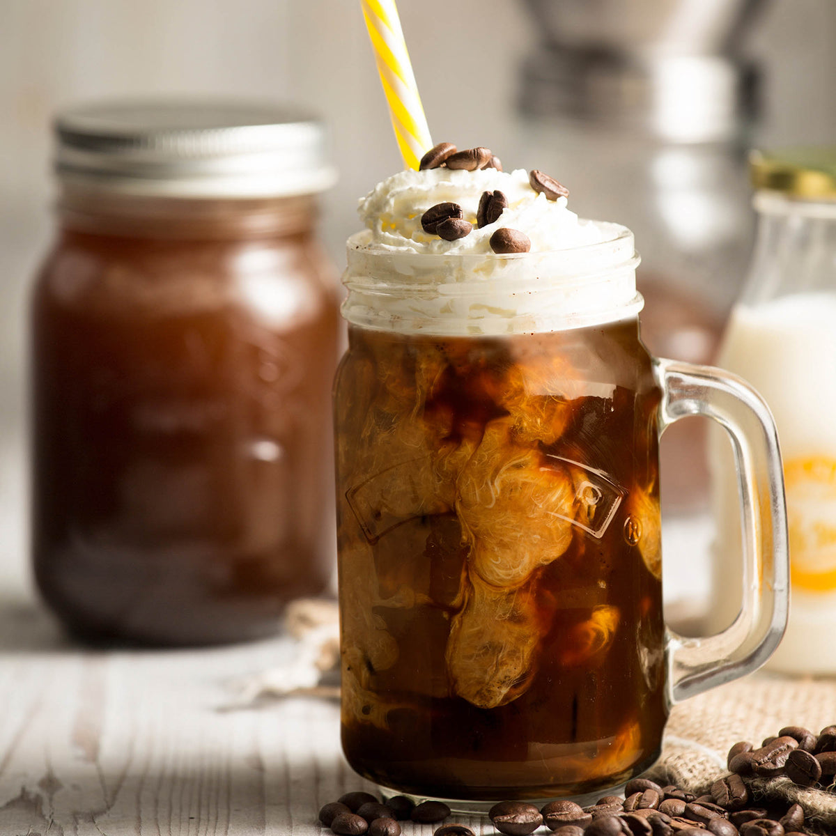 KILNER | Kaffeemühle mit Kurbel, klar, 500 ml