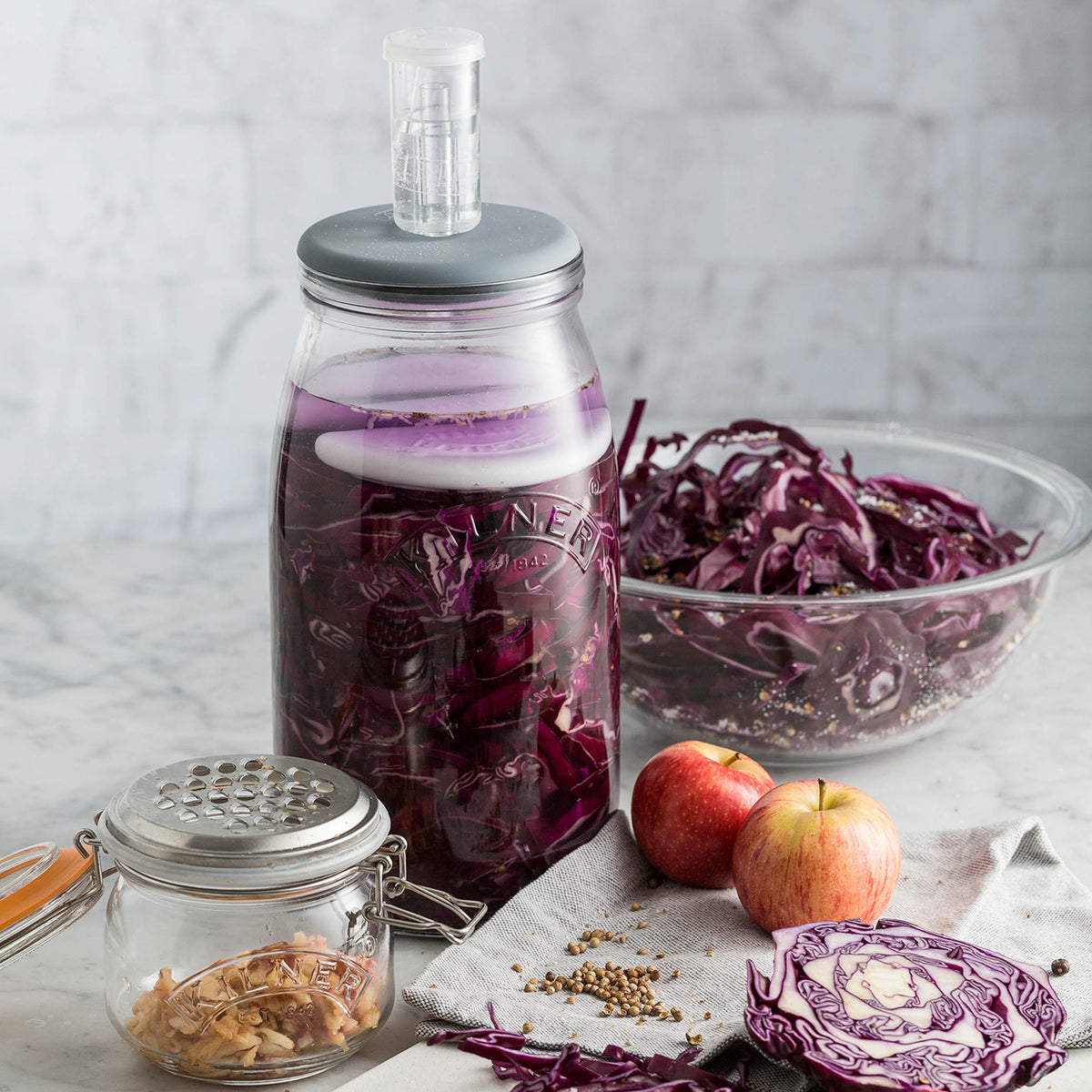 KILNER | Fermentierglas, groß,, 3L