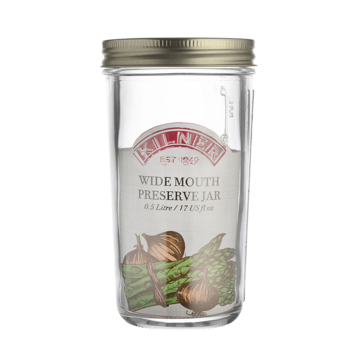 KILNER | Einkochglas, WEITHALS, klar