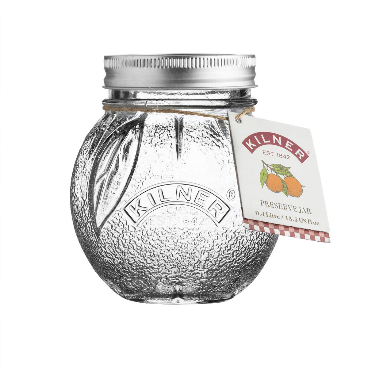 KILNER | Marmeladenglas, ORANGE, 400 ml
