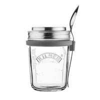 KILNER | Frühstücksglas, TO-GO, klar, 350 ml