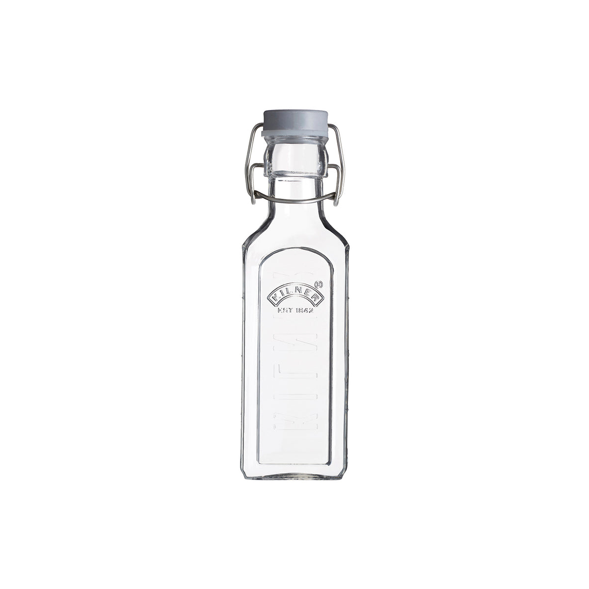 KILNER | Einkochflasche, CLIP SQUARE, klar