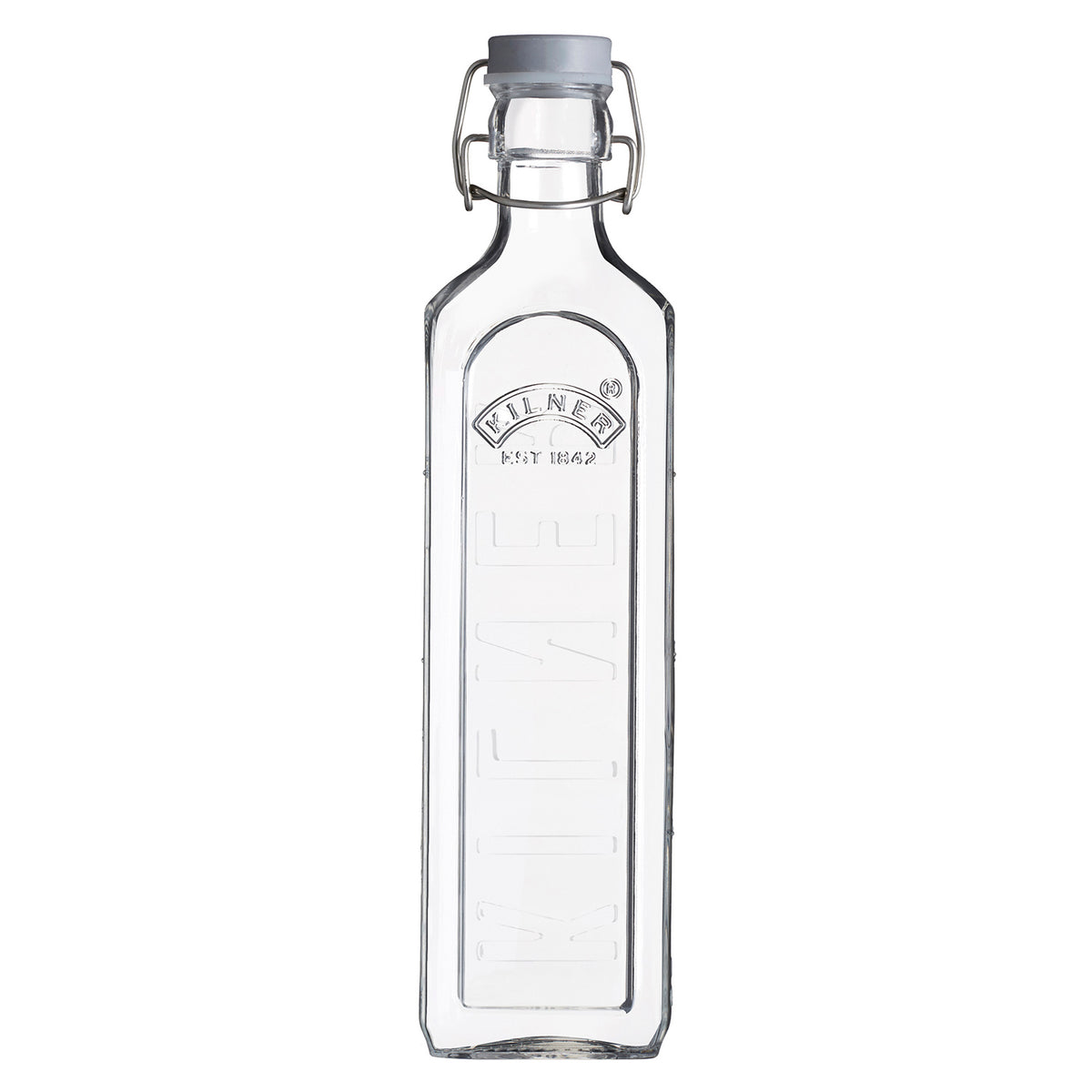 KILNER | Einkochflasche, CLIP SQUARE, klar