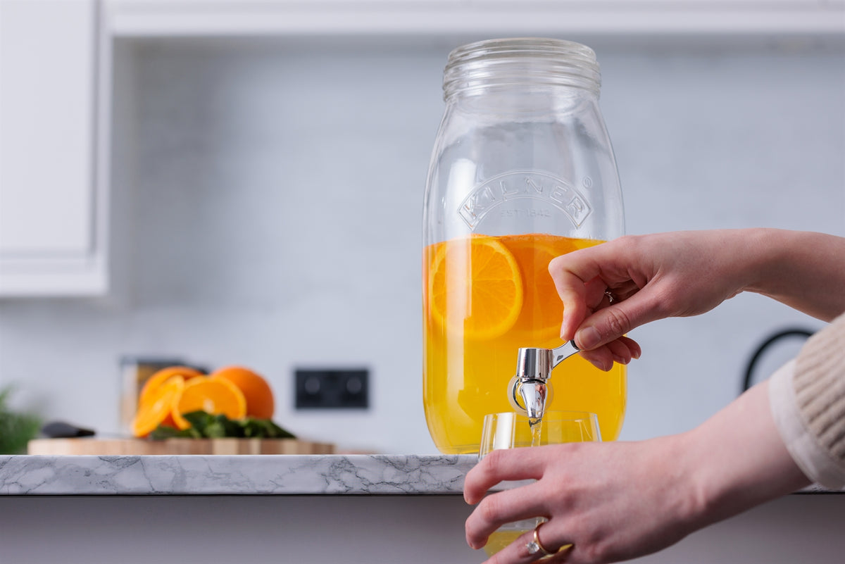 KILNER | Getränkespender, EINMACHGLAS, klar, 3 L