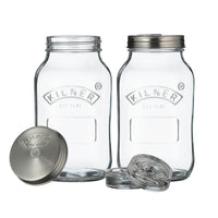 KILNER | Fermentiergläser-Set, klein, 2 x 1 L