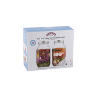 KILNER | Fermentiergläser-Set, klein, 2 x 1 L