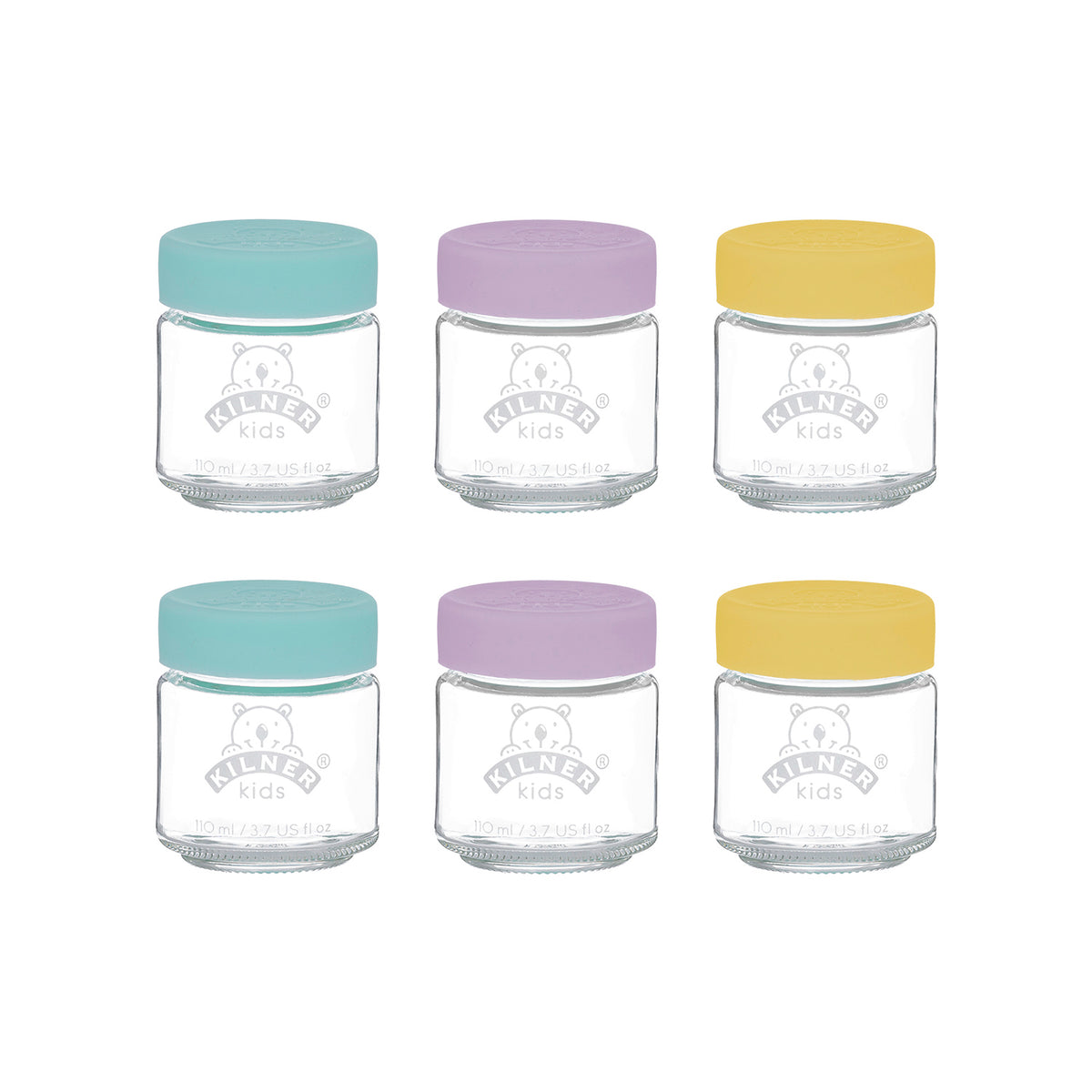 KILNER | Babygläser, BABY, klar, bunt