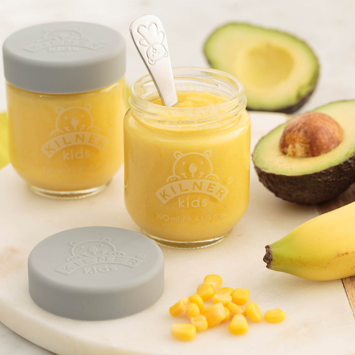 KILNER | Babygläser, BABY, klar, bunt