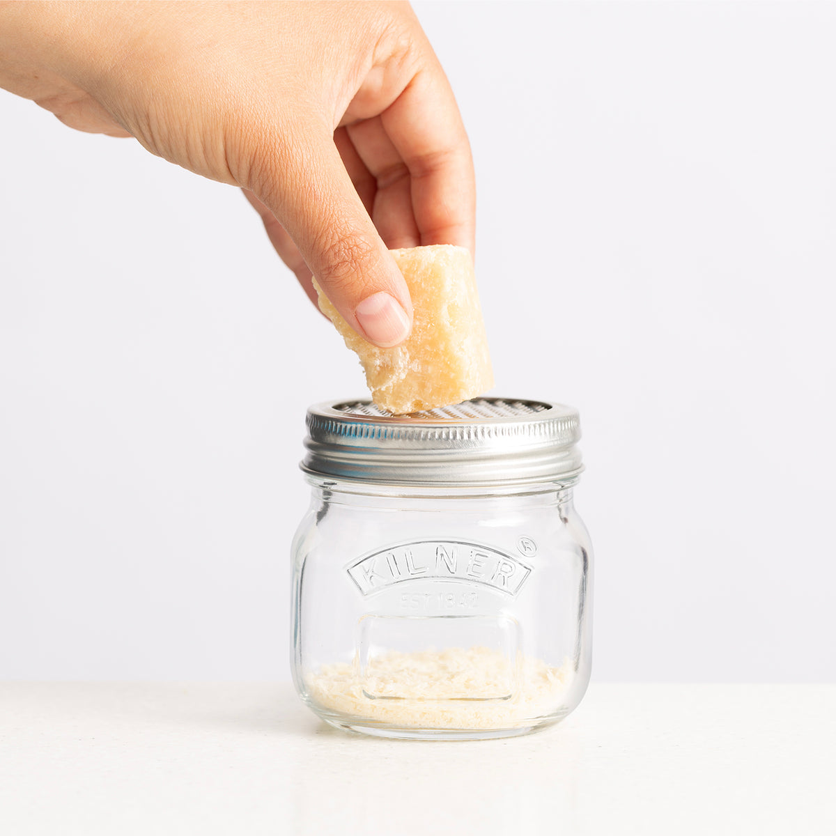 KILNER | Feinreibe mit Glas, klar, 250 ml