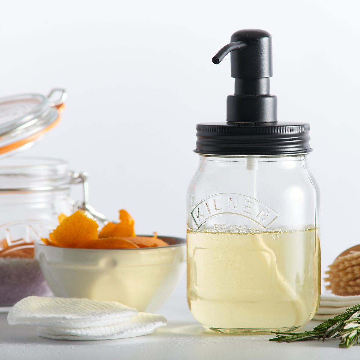 KILNER | Seife- und Lotionspender, 0,5 Liter