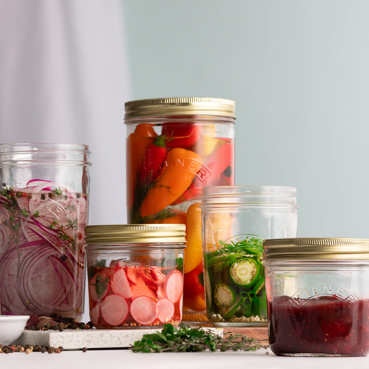 KILNER | Einkochglas, WEITHALS, klar