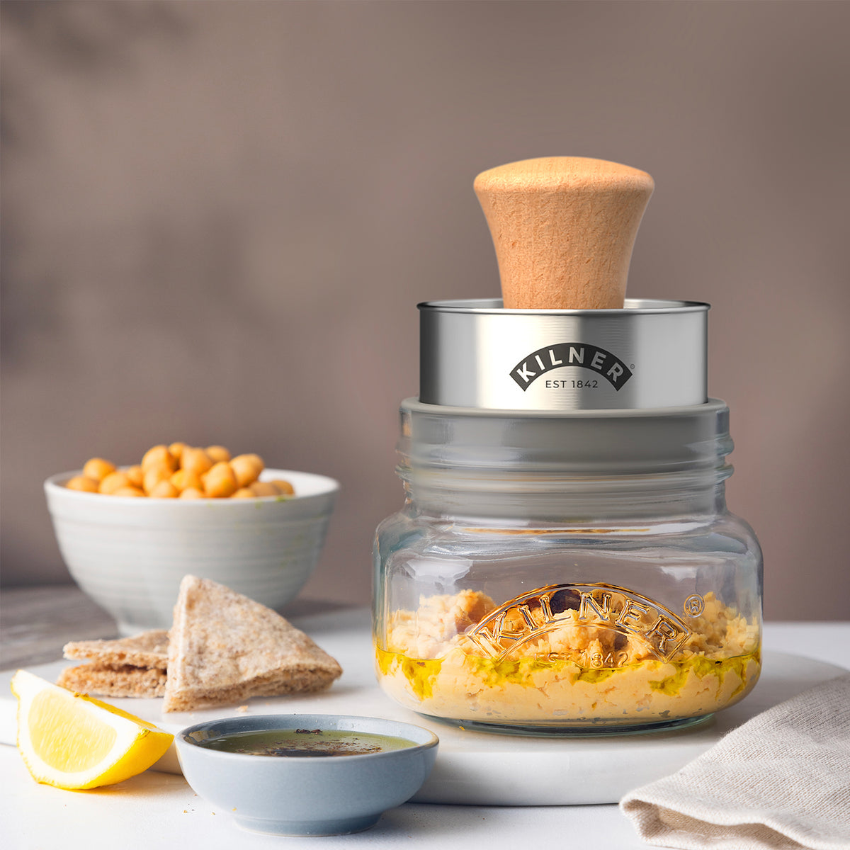 KILNER | Gucamole-Set, GUACAMOLE, klar, 500 ml