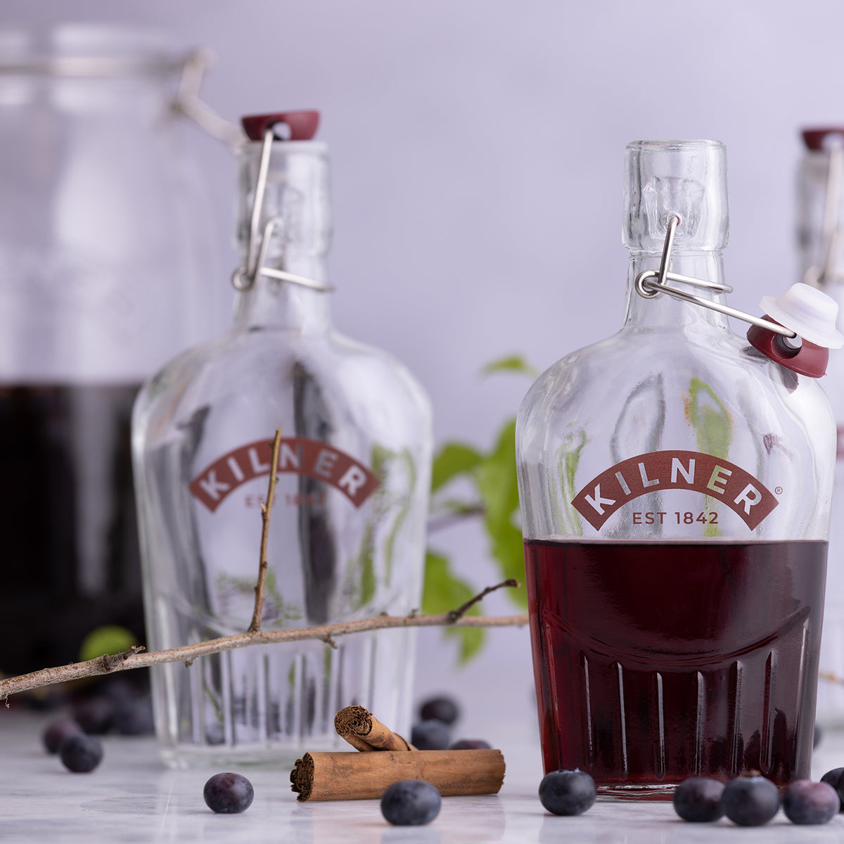 KILNER | Gin-Flasche, GIN, klar, 300 ml