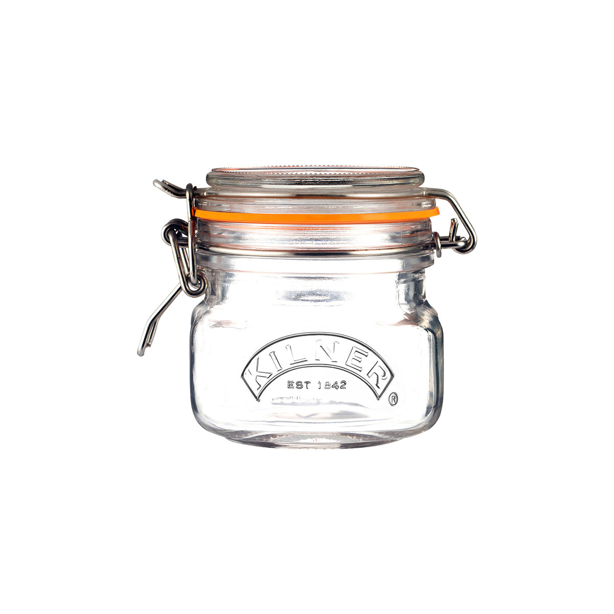 KILNER | Einkochglas, CLIP SQUARE, klar