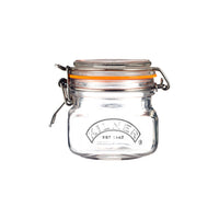 KILNER | Einkochglas, CLIP SQUARE, klar