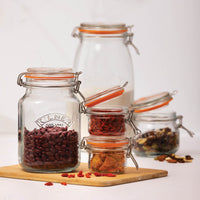 KILNER | Einkochglas, CLIP SQUARE, klar