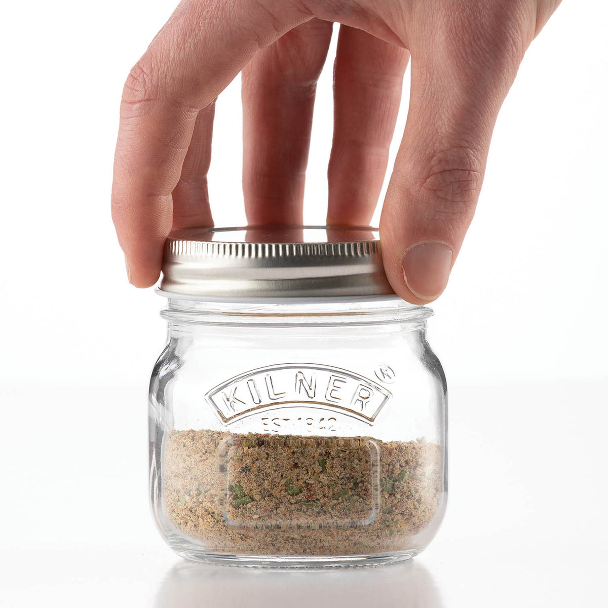 KILNER | Gewürzmühle, SPICES, klar, 250 ml
