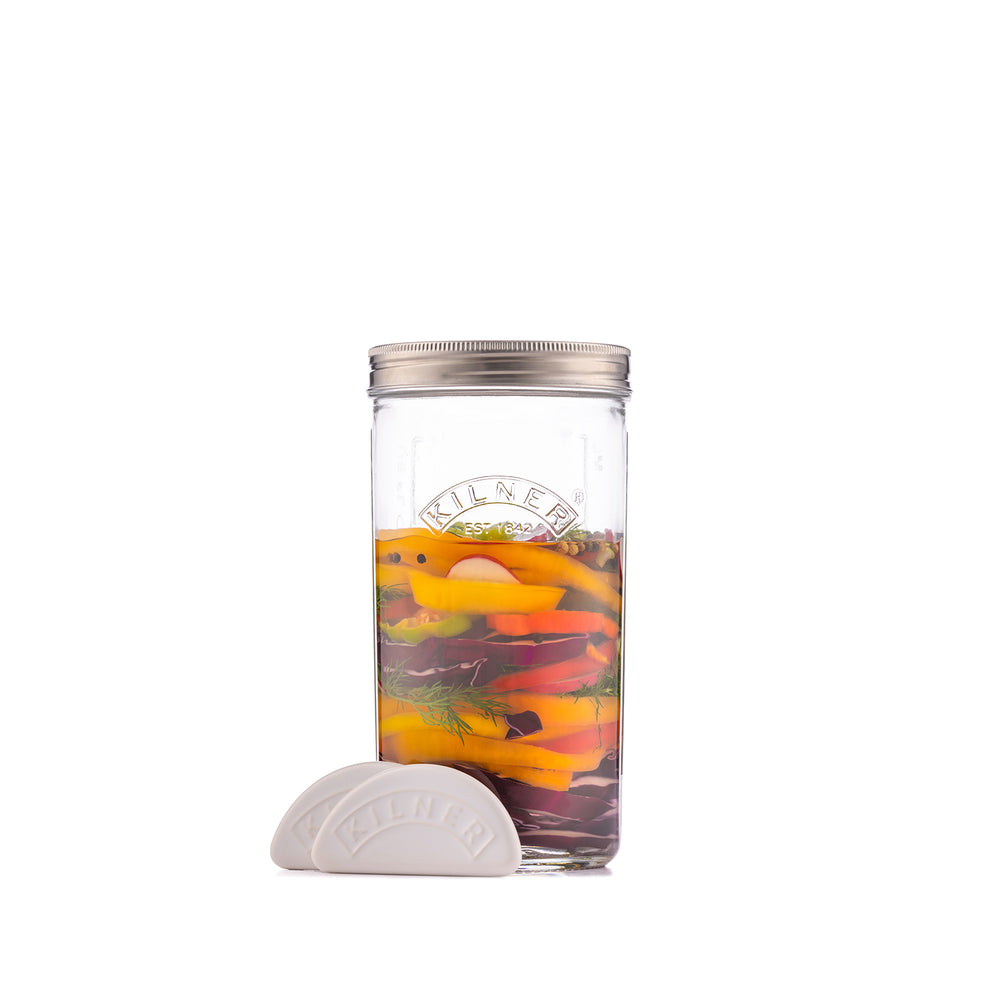 KILNER | Fermentierglas, klein, 1 L für einfache Fermentation