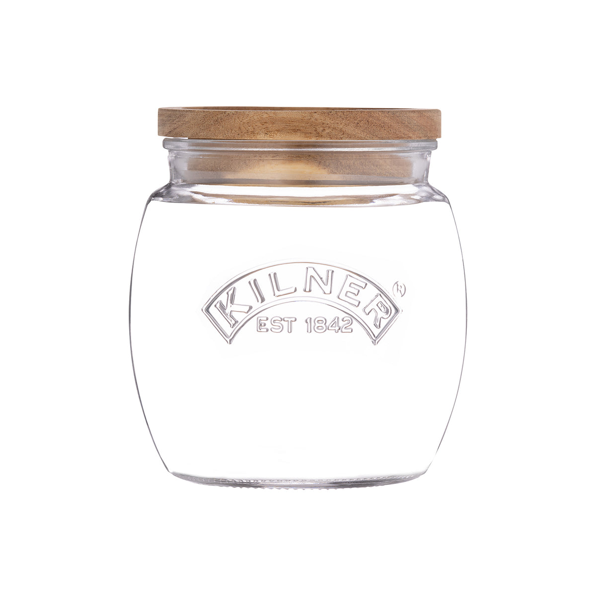 glas aufbewahrung mit holzdeckel Universal Glas mit Holzdeckel 850 ml – Kilner