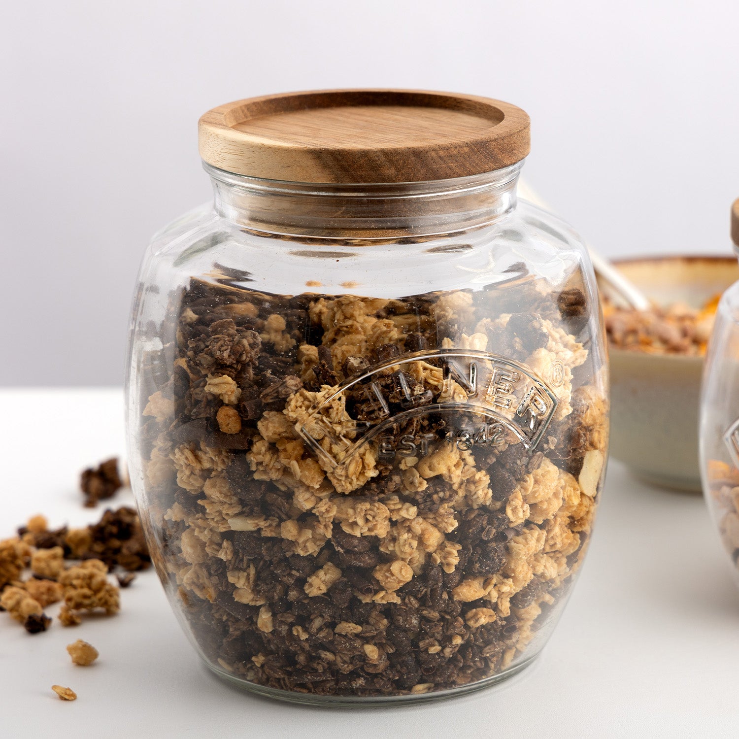 12 Dicke Kerzengläser Mit Holzdeckel – 340 Ml, Mattschwarz, Für DIY & Aufbewahrung