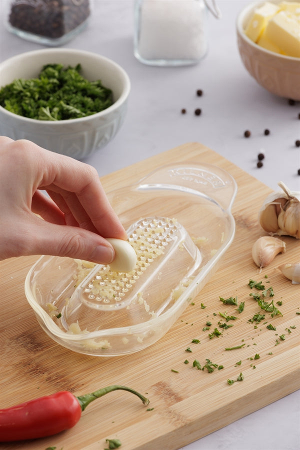 Küchenreibe aus Glas